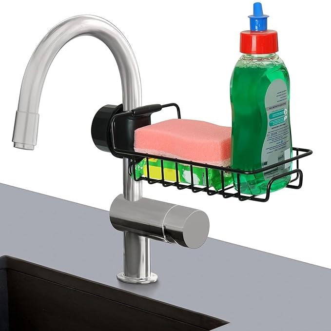 Sponge & Soap Holder for Faucet