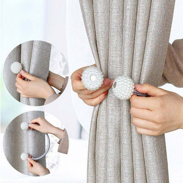 Curtain Rope Tiebacks with Magnets
