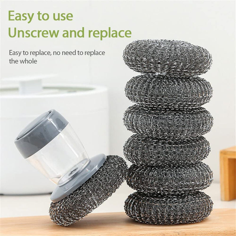 Liquid Soap Cleaning Brush