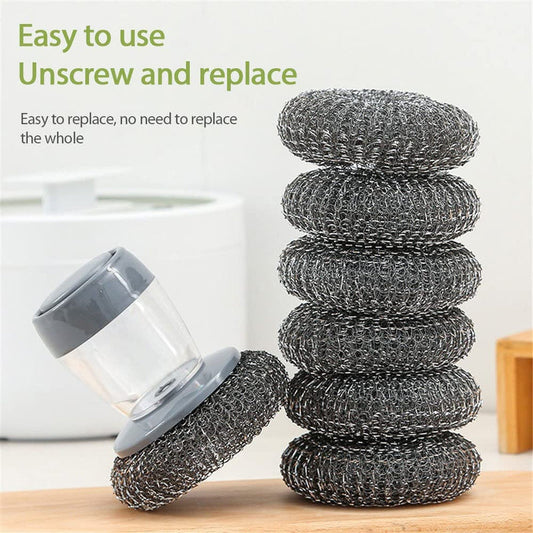 Liquid Soap Cleaning Brush