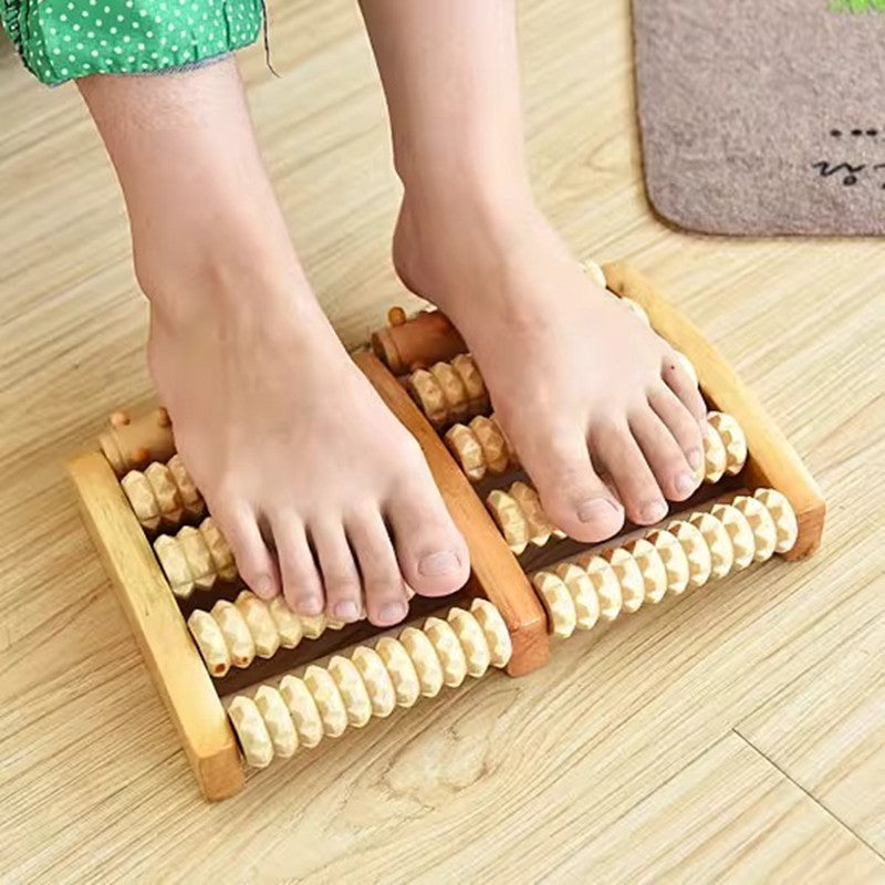 High Quality Natural Wooden Foot Massage Roller