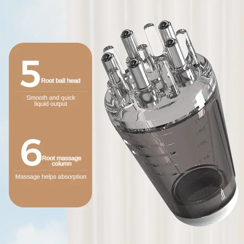 Transparent Hair Oil Applicator