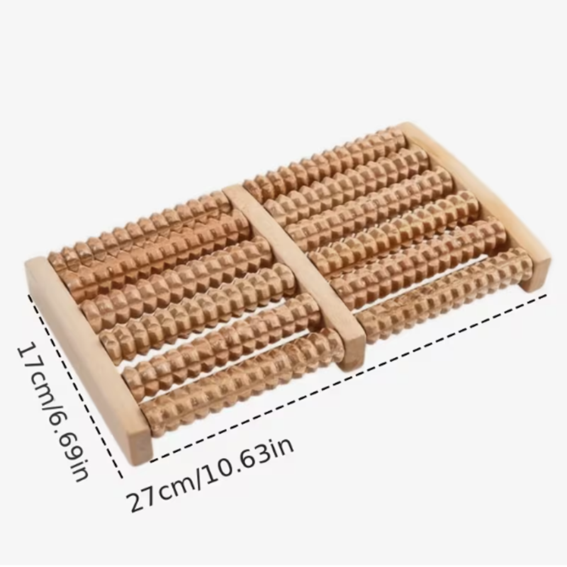 High Quality Natural Wooden Foot Massage Roller