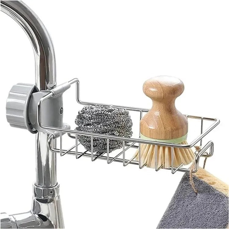 Sponge & Soap Holder for Faucet