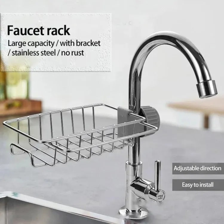 Sponge & Soap Holder for Faucet